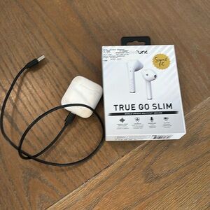 True Go Slim Bluetooth Wireless Headphones – Compatible with All Phones